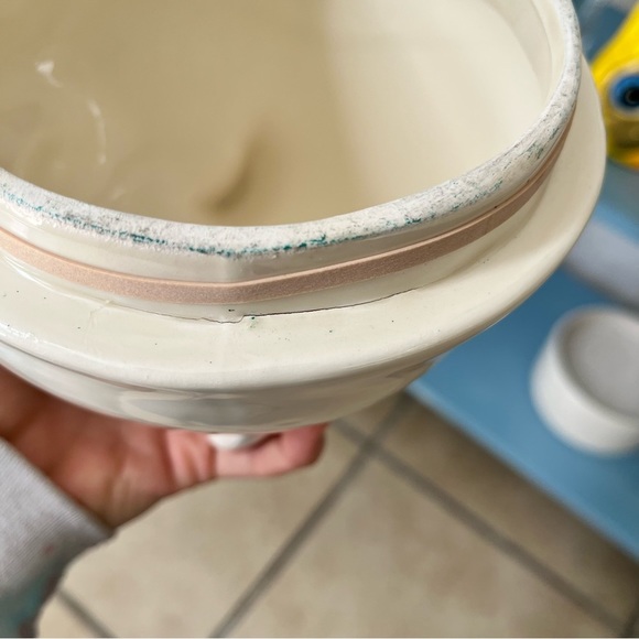 VINTAGE 80s cat cookie jar storage container - Picture 5 of 10